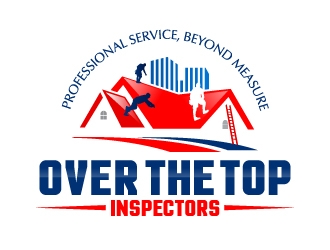 Over The Top Inspectors logo design by Suvendu