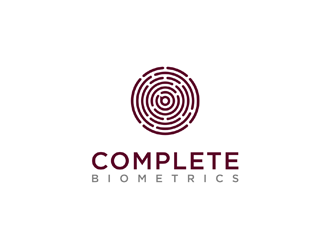 COMPLETE BIOMETRICS logo design by KQ5