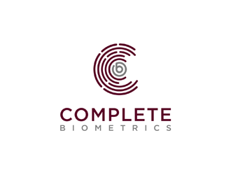 COMPLETE BIOMETRICS logo design by KQ5