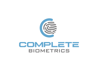COMPLETE BIOMETRICS logo design by YONK