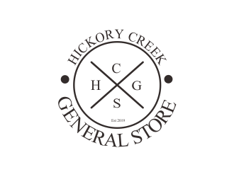 Hickory Creek General Store logo design by Greenlight