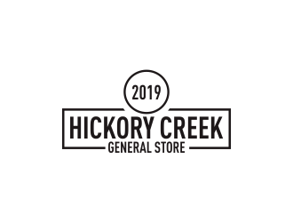 Hickory Creek General Store logo design by Greenlight