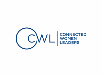 Connected Women Leaders logo design by santrie