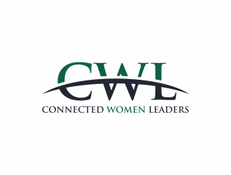 Connected Women Leaders logo design by santrie