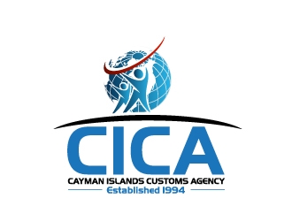 CICA (Cayman Islands Customs Agency) (Established 1994) logo design by Dawnxisoul393