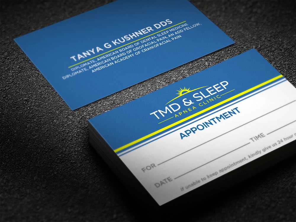 TMD & Sleep Apnea Clinic logo design by scriotx