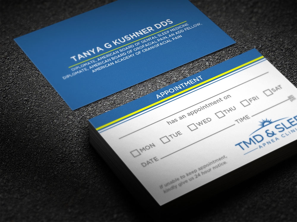 TMD & Sleep Apnea Clinic logo design by scriotx
