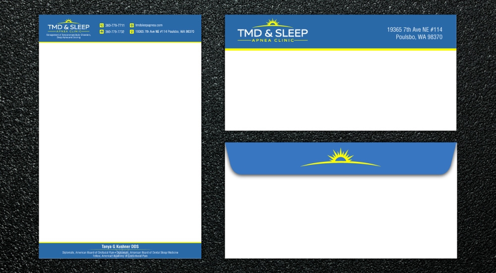 TMD & Sleep Apnea Clinic logo design by Art_Chaza