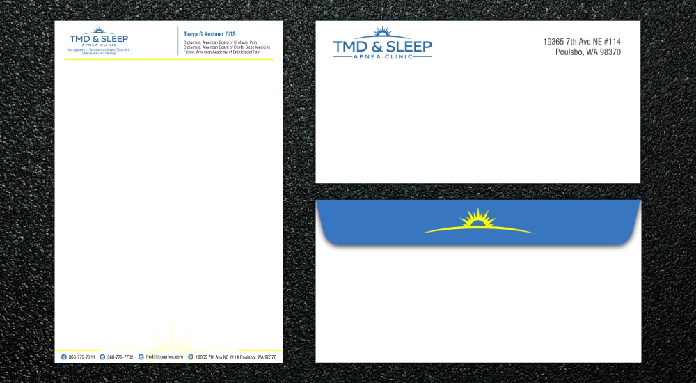 TMD & Sleep Apnea Clinic logo design by Art_Chaza
