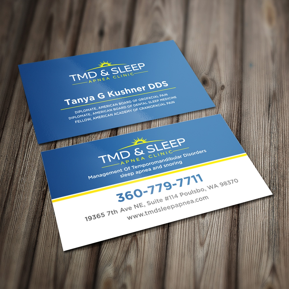 TMD & Sleep Apnea Clinic logo design by Kindo