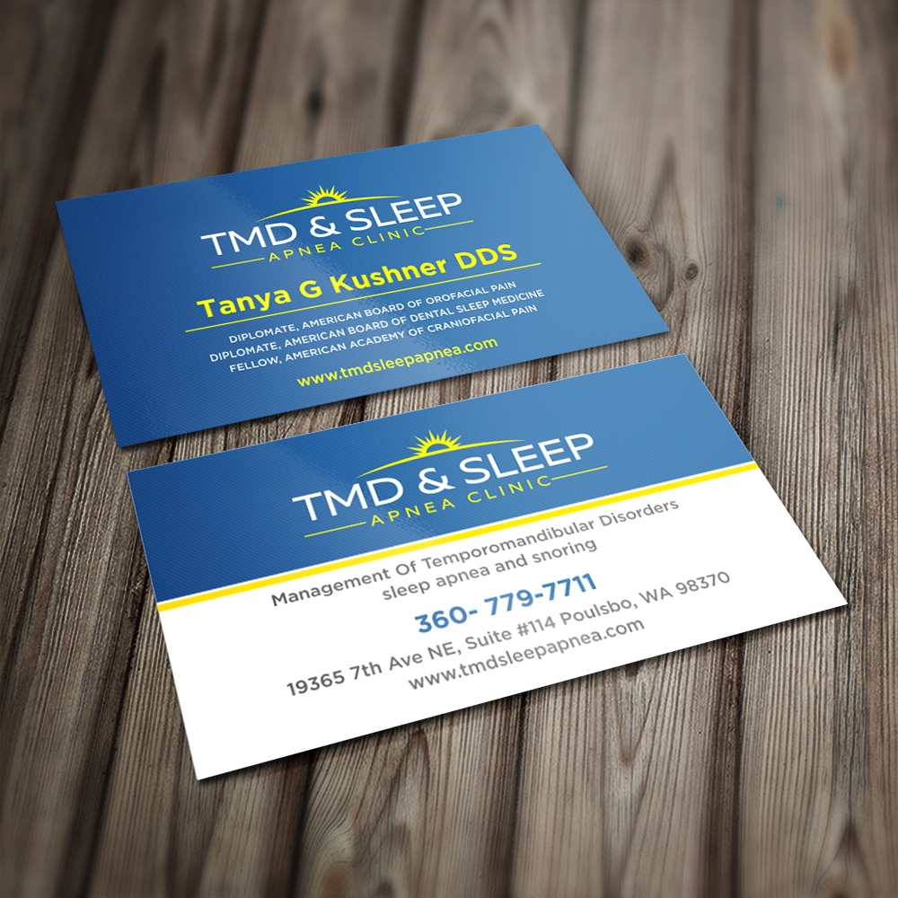 TMD & Sleep Apnea Clinic logo design by Kindo