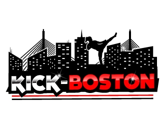 Kick-Boston logo design by akilis13