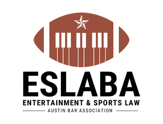 Entertainment & Sports Law Section of the Austin Bar Association (ESLABA) logo design by Coolwanz