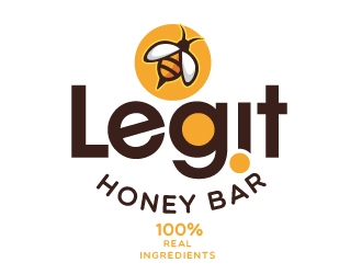 Legit Honey Bar logo design by REDCROW