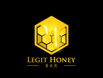 Legit Honey Bar logo design by samuraiXcreations