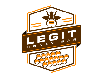 Legit Honey Bar logo design by pencilhand