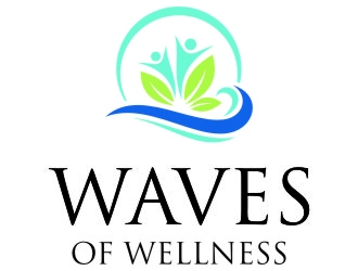 Waves of Wellness logo design by jetzu