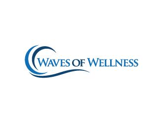 Waves of Wellness logo design by bluespix
