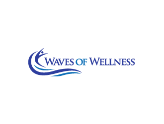Waves of Wellness logo design by bluespix