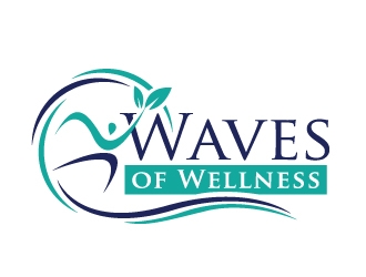 Waves of Wellness logo design by REDCROW