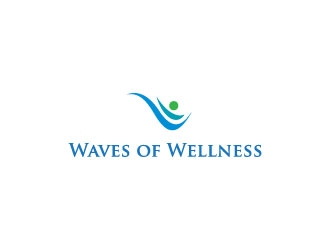 Waves of Wellness logo design by pradikas31