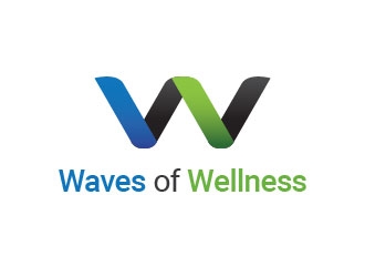 Waves of Wellness logo design by agoosh