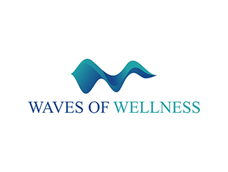 Waves of Wellness logo design by logolady