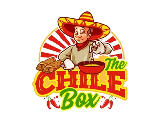 The Chile Box logo design by DreamLogoDesign