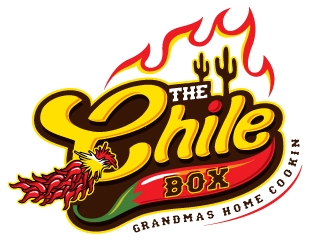 The Chile Box logo design by REDCROW