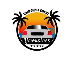 California Coast Limousines logo design by bougalla005