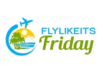 FLYLIKEITSFRIDAY logo design by NikoLai