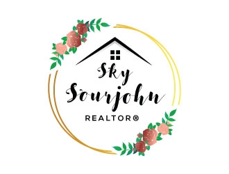 Sky Sourjohn, REALTOR® logo design by Suvendu