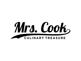 Brand Name: Mrs. Cook. Recommendations will be accepted. logo design by done