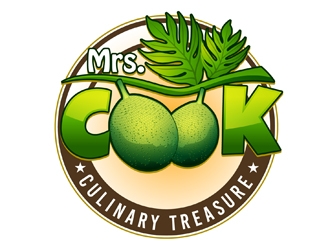 Brand Name: Mrs. Cook. Recommendations will be accepted. logo design by DreamLogoDesign