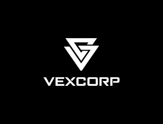 Vexcorp  logo design by mashoodpp