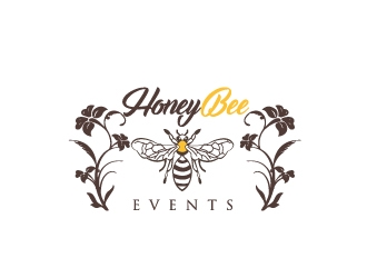 HoneyBee Events logo design by samuraiXcreations