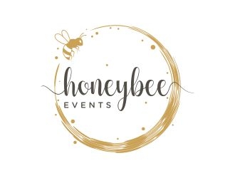 HoneyBee Events logo design by tembeleksinga