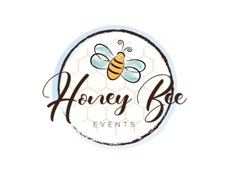 HoneyBee Events logo design by zakdesign700