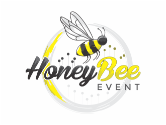 HoneyBee Events logo design by mutafailan