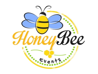 HoneyBee Events logo design by Arrs
