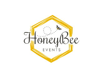 HoneyBee Events logo design by dhe27