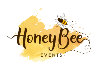 HoneyBee Events logo design by BeDesign