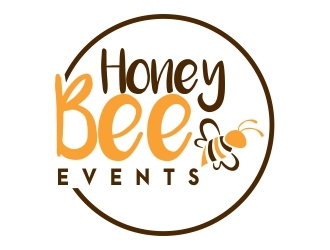 HoneyBee Events logo design by Mailla
