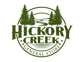 Hickory Creek General Store logo design by DreamLogoDesign