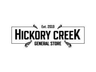 Hickory Creek General Store logo design by Erasedink
