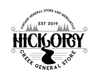 Hickory Creek General Store logo design by REDCROW
