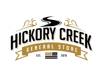 Hickory Creek General Store logo design by REDCROW