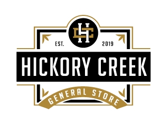 Hickory Creek General Store logo design by REDCROW