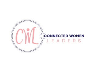 Connected Women Leaders logo design by heba