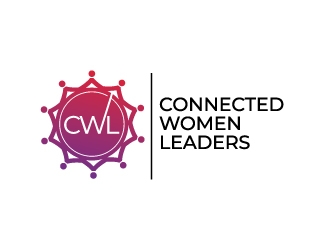 Connected Women Leaders logo design by moomoo
